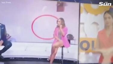 Παρουσιάστρια λιποθύμησε κατά τη διάρκεια ζωντανής εκπομπής