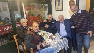 Κοντά στους κατοίκους των χωριών του Δήμου Μινώα Πεδιάδας ο Παύλος Μπαριτάκης