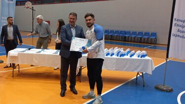 Ο Δήμαρχος Χερσονήσου σε εκδήλωση της ΚΕΔΧ για την Παγκόσμια Ημέρα Αθλητισμού