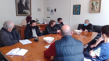 Περιοδεία του ΚΚΕ στο Δημοτικό Γηροκομείο Χανίων