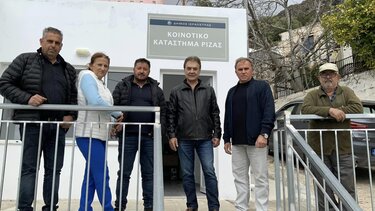 Στην κοινότητα Ρίζας ο Δήμαρχος Ιεράπετρας
