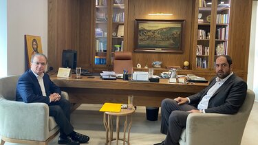 Με τον δήμαρχο Ρεθύμνης συναντήθηκε ο Γ. Κεφαλογιάννης