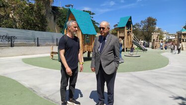 Έτοιμες δύο ακόμα σύγχρονες παιδικές χαρές στο κέντρο του Ηρακλείου 