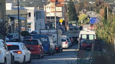 Οι εργασίες στον Άι Γιάννη Χωστό και ο εκνευρισμός των οδηγών