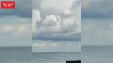 Η βροχή έφερε και… υδροστρόβιλο! Δείτε εντυπωσιακό βίντεο!