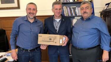 Δωρεά εξοπλισμού στο 19ο Δημοτικού Σχολείου Χανίων