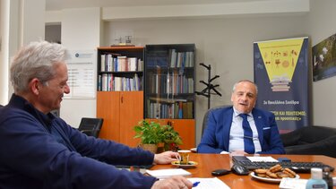 Στον Περιφερειακό Διευθυντή Εκπαίδευσης ο Αλέξης Καλοκαιρινός