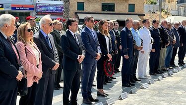 Ο Λ. Αυγενάκης στους εορτασμούς για την 82η Επέτειο της Μάχης της Κρήτης 