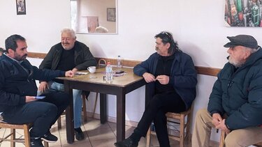 Σε χωριά του Μυλοπόταμου ο Θοδωρής Δουλουμπέκης