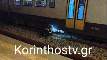 Προαστιακός: Αναστάτωση για τους επιβάτες στην Κινέτα – Σπινθήρες έκαναν τον συρμό να σταματήσει
