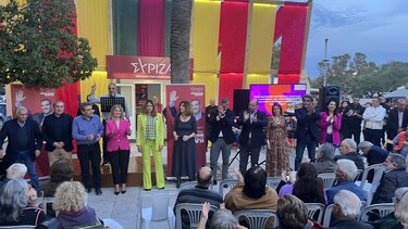 Με Π. Κόκκαλη εγκαινιάστηκε το εκλογικό κέντρο του ΣΥΡΙΖΑ στο Ηράκλειο