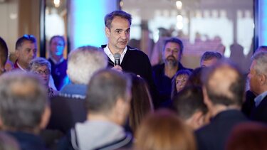 Μητσοτάκης από Κεφαλονιά: Σήμερα υπάρχει μόνο μία καθαρή πρόταση διακυβέρνησης