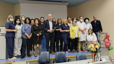 Το νοσοκομείο Χανίων τίμησε τους νοσηλευτές