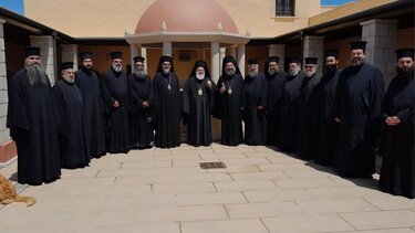 Με λαμπρότητα πανηγύρισε η Ιερά Μονή της Αγίας Ειρήνης