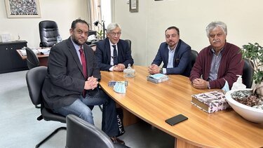 Στο ΠΑΓΝΗ ο Φραγκίσκος Παρασύρης -Συναντήσεις με διοίκηση κι εργαζόμενους