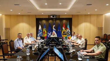 Ευρεία σύσκεψη στο ΓΕΕΘΑ για τις πυρκαγιές