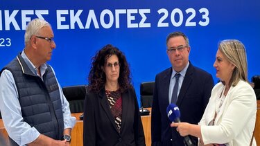 Το Κέντρο Τύπου στο Ζάππειο επισκέφθηκε η υπηρεσιακή ΥΠΕΣ