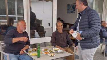 Στα χωριά της ενδοχώρας του νομού Ηρακλείου ο Χρήστος Στρατάκης