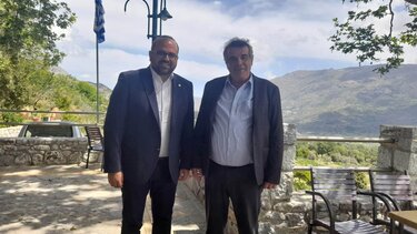 Στο δήμο Αγίου Βασιλείου ο Μανώλης Κουτουλάκης