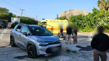 Τροχαίο με τραυματισμό στον Σταυρό