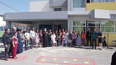 Μια εντυπωσιακή υποδοχή στο 2ο Δημοτικό Σχολείο Αρκαλοχωρίου