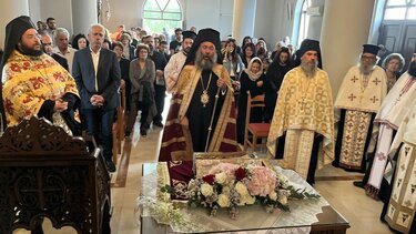 Το Ρέθυμνο υποδέχθηκε το Ιερό Λείψανο της Αγίας Αναστασίας της Ρωμαίας