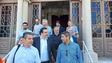 "Η χώρα δεν μπορεί να περιμένει άλλο..." - Στο Ηράκλειο Πιερρακάκης και Τριαντόπουλος