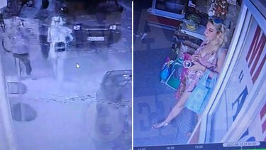 Η στιγμή που η Αναστάζια βγαίνει με τον Μπαγκλαντεσιανό από σούπερ μάρκετ