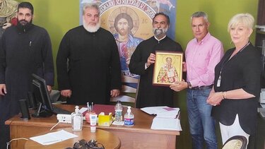 Δωρεά εξοπλισμού από την 7η ΥΠΕ Κρήτης για τις ανάγκες Ιατρείου και Φαρμακείου της Ιεράς Μητροπόλεως Αρκαλοχωρίου Καστελλίου και Βιάννου