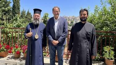 Στον Άγιο Δημήτριο Ανωγείων ο Μητροπολίτης Ρεθύμνης