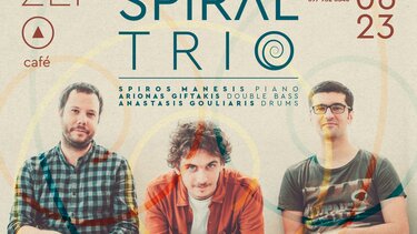 To «Spiral Trio» στo Καφέ Αρχαιολογικού Μουσείου Χανίων…