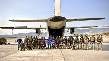 Εντυπωσιακές εικόνες από τη συνεκπαίδευση Ενόπλων Δυνάμεων Ελλάδας - Ιταλίας 