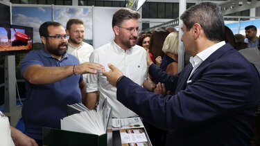 Εντυπωσίασε το περίπτερο του Μαλεβιζίου στην Αγροτική Έκθεση Αρκαλοχωρίου