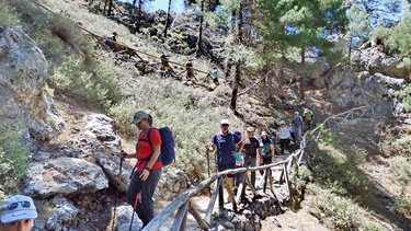 Στο Φαράγγι της Αγίας Ειρήνης, στη Σούγια και την Παλαιόχωρα ο Ορειβατικός Σύλλογος Ηρακλείου
