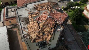 Ιταλία: Ανεμοστρόβιλοι, καταιγίδες και χαλάζι μετά τον καύσωνα!