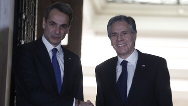 Μητσοτάκης-Μπλίνκεν: Συνάντηση σήμερα στα Χανιά 