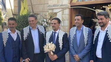 Παραδοσιακός γάμος για τον πρώην αντιπεριφερειάρχη στα Ζωνιανα