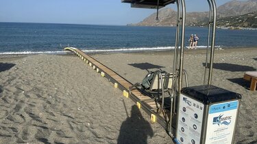 Συστήματα Seatrac στις βραβευμένες παραλίες Αγίας Γαλήνης και Πλακιά