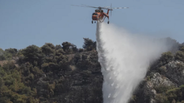 Θεσσαλονίκη: Οριοθετήθηκε η φωτιά στο ‘Αγιον ‘Ορος