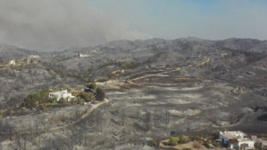 Αποκαρδιωτικές εικόνες: Drone του BBC δείχνει την επόμενη μέρα στο Κιοτάρι Ρόδου!