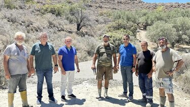 Ολοκληρώθηκε η τσιμεντόστρωση αγροτικής οδού στην περιοχή "Βάτος- Γδόχια"