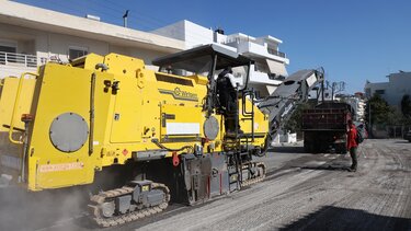 Ασφαλτοστρώσεις στην περιοχή του Μασταμπά