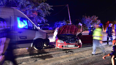Σοβαρό τροχαίο με 5 τραυματίες στο Ναύπλιο