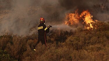Φωτιά στη Ροδόπη