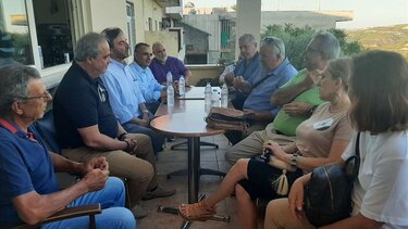 Στα Σταυράκια ο Γιώργος Αλεξάκης – Άκουσε τα προβλήματα και τις αγωνίες των κατοίκων