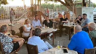 Προβλήματα ... από άλλη δεκαετία, συνάντησε ο Γ.Αλεξάκης, λίγο έξω από την πόλη του Ηρακλείου