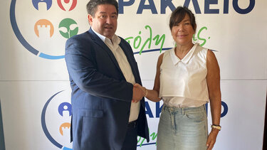 Η Φωτεινή Μιχαηλίδη στον συνδυασμό του Μιχάλη Καραμαλάκη