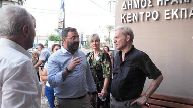 Αλέξης Καλοκαιρινός: «Η Νέα Αλικαρνασσός μπορεί και θα γίνει κέντρο ανάπτυξης»