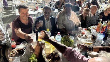 Στην Γιορτή Σταφυλιού στις Πατσίδες ο Μιχάλης Καραμαλάκης