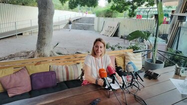 Ψήφισε η υποψήφια Δήμαρχος Χανίων, Κατερίνα Μανιμανάκη